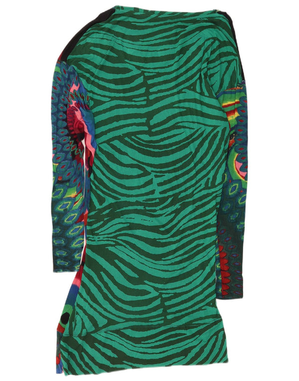 Desigual Damen Grafisches Etuikleid UK 18 XL Mehrfarbig Geometrisch