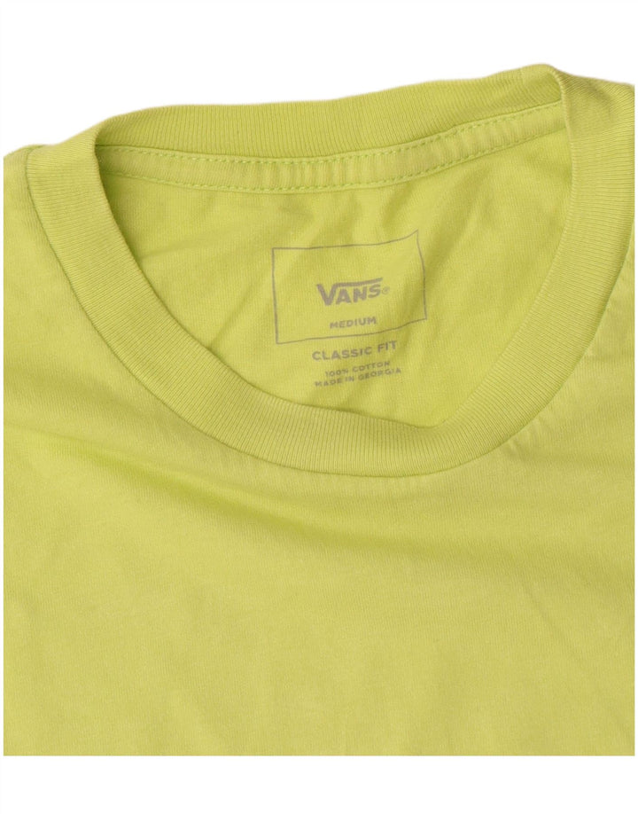Vans Herren-T-Shirt mit klassischer Passform, mittelgrüne Baumwolle