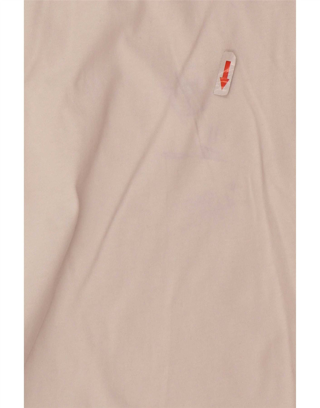 Zara Damen Crop T-Shirt Top UK 14 Mittelweiße Baumwolle