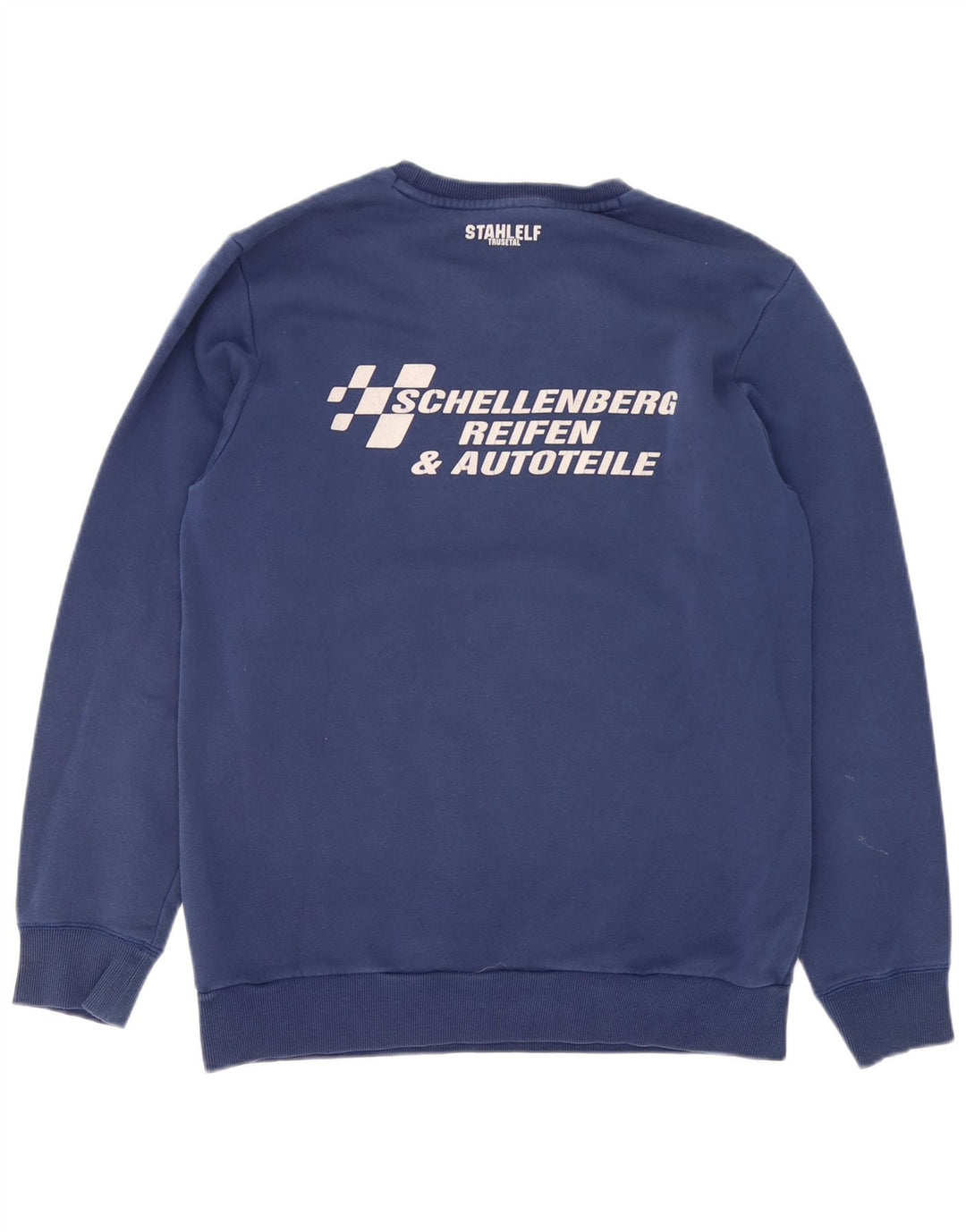 Adidas Herren Grafik-Sweatshirt-Pullover, mittelmarineblaue Baumwolle