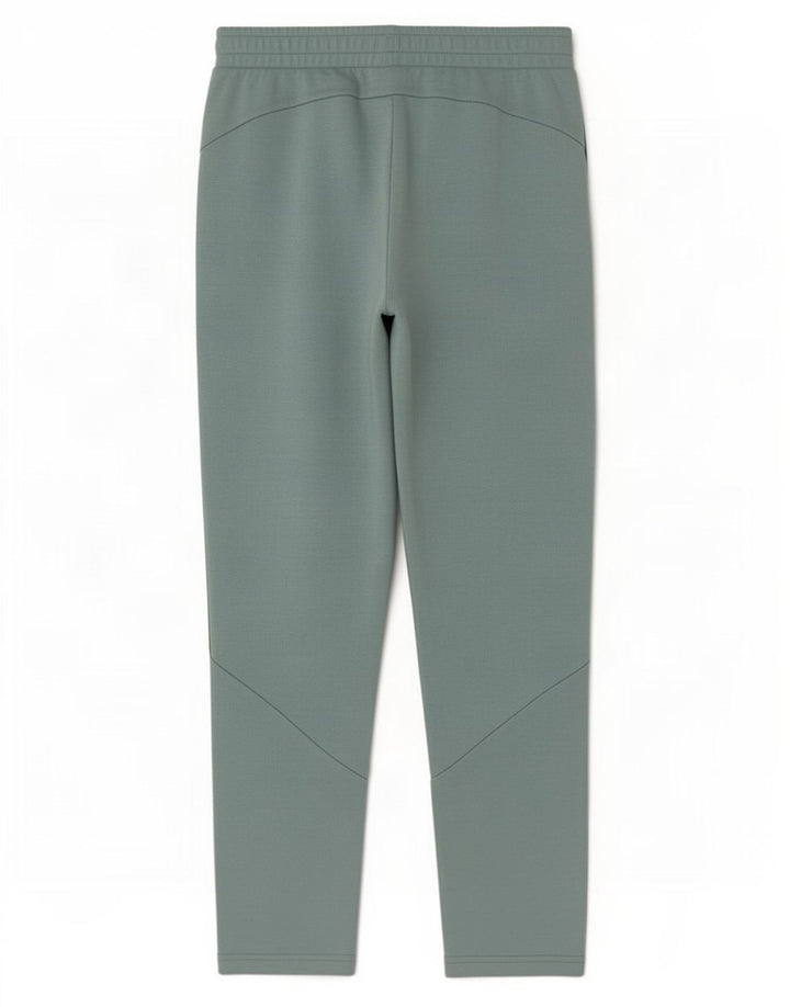 Puma Herren-Trainingshose aus mittelgrüner Colourblock-Baumwolle