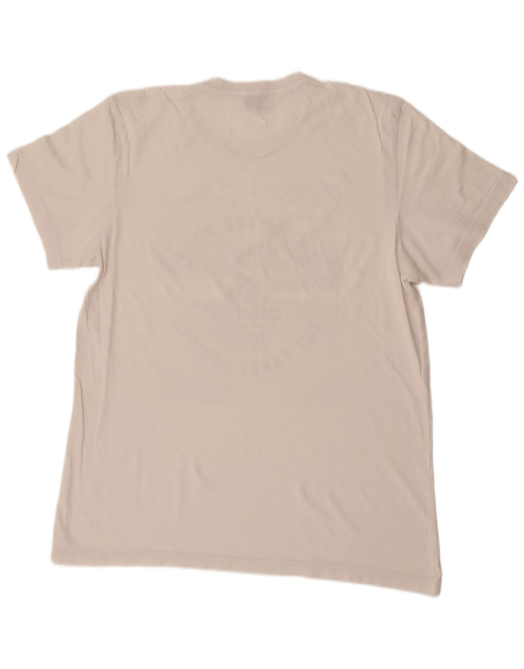 Adidas Herren Three Stripes Graphic T-Shirt Top Mittelweiß