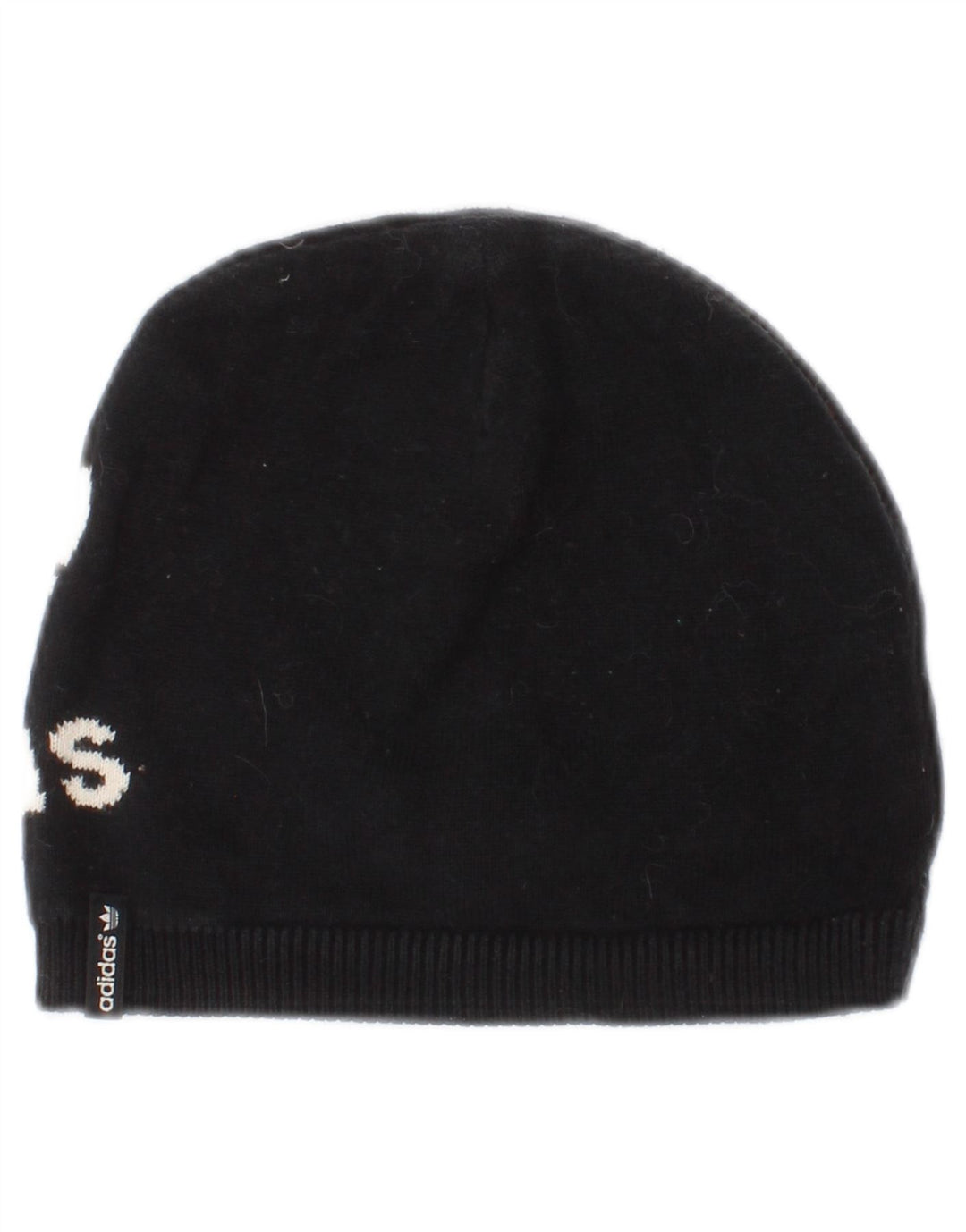 Adidas Damen Graphic Beanie Mütze, Einheitsgröße, schwarze Baumwolle