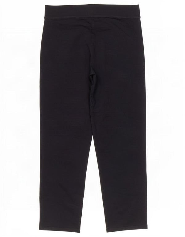 Marks & Spencer Damen-Hose, kurz geschnitten, UK 44, Größe L, W32, L26, Marineblau