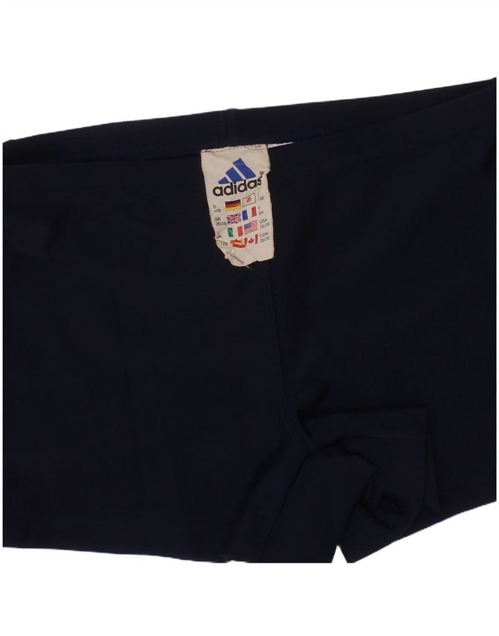 Adidas Badeshorts für Jungen, 7–8 Jahre, Marineblau, Polyester
