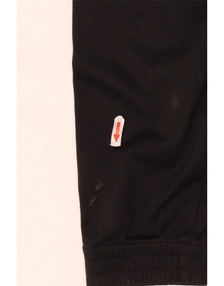Adidas Herren Trainingsanzug Top Jacke UK 38/40 Medium Schwarz Polyester
