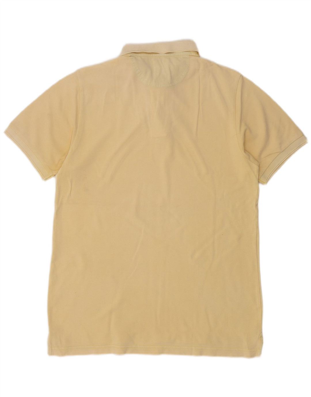 DOCKERS Mens Polo Shirt Large Yellow