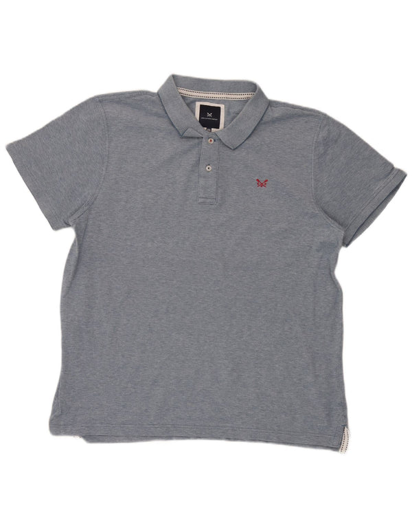 Crew Clothing Herren Poloshirt 3XL Blau Baumwolle
