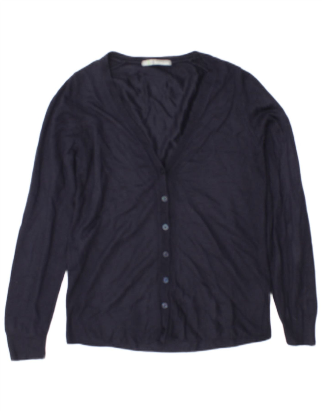 Marks & Spencer Damen-Strickjacke, Größe S, Marineblau, Acryl