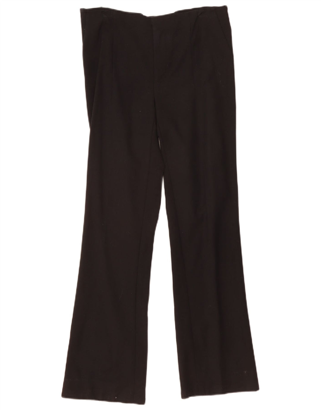 Zara Damen Bootcut Freizeithose Medium W30 L30 Schwarz Baumwolle
