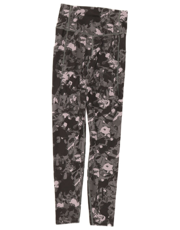 The North Face Womens Abstract Pattern Leggings UK 8 Small Mehrfarbig