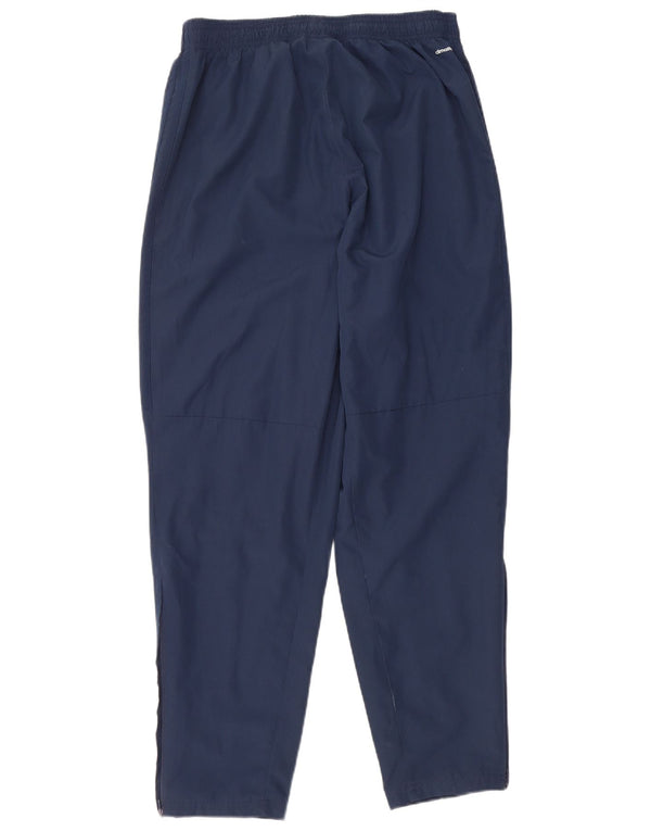 Adidas Damen Climalite Trainingshose UK 14 Large Marineblau Polyester