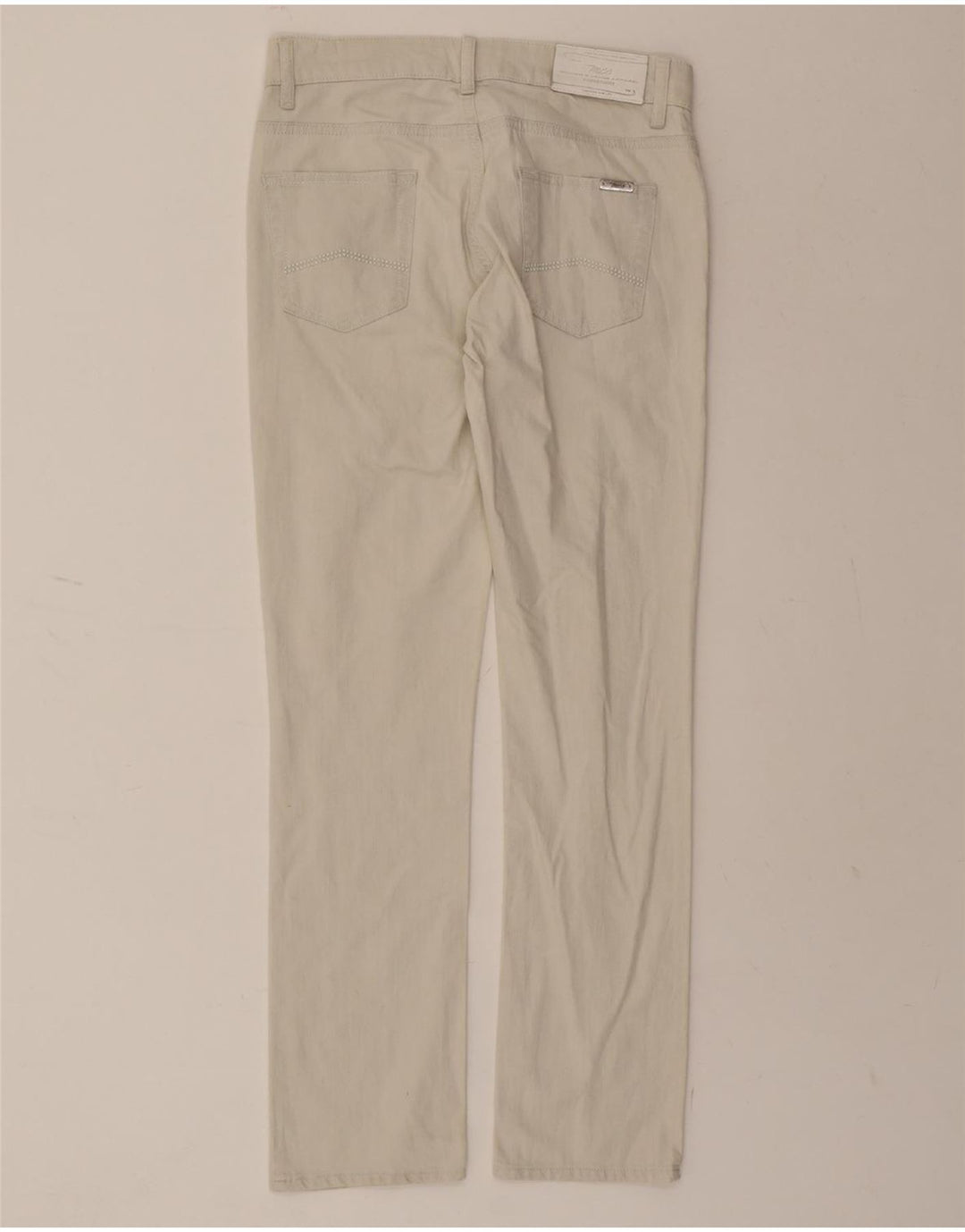 MARLBORO CLASSICS Womens Straight Jeans W29 L30 White Cotton Vintage Marlboro Classics and Second-Hand Marlboro Classics from Messina Hembry 