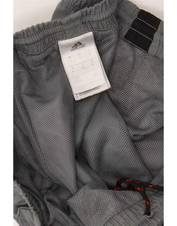 Adidas Herren Trainingshose Jogger XL Grau Colourblock Polyester