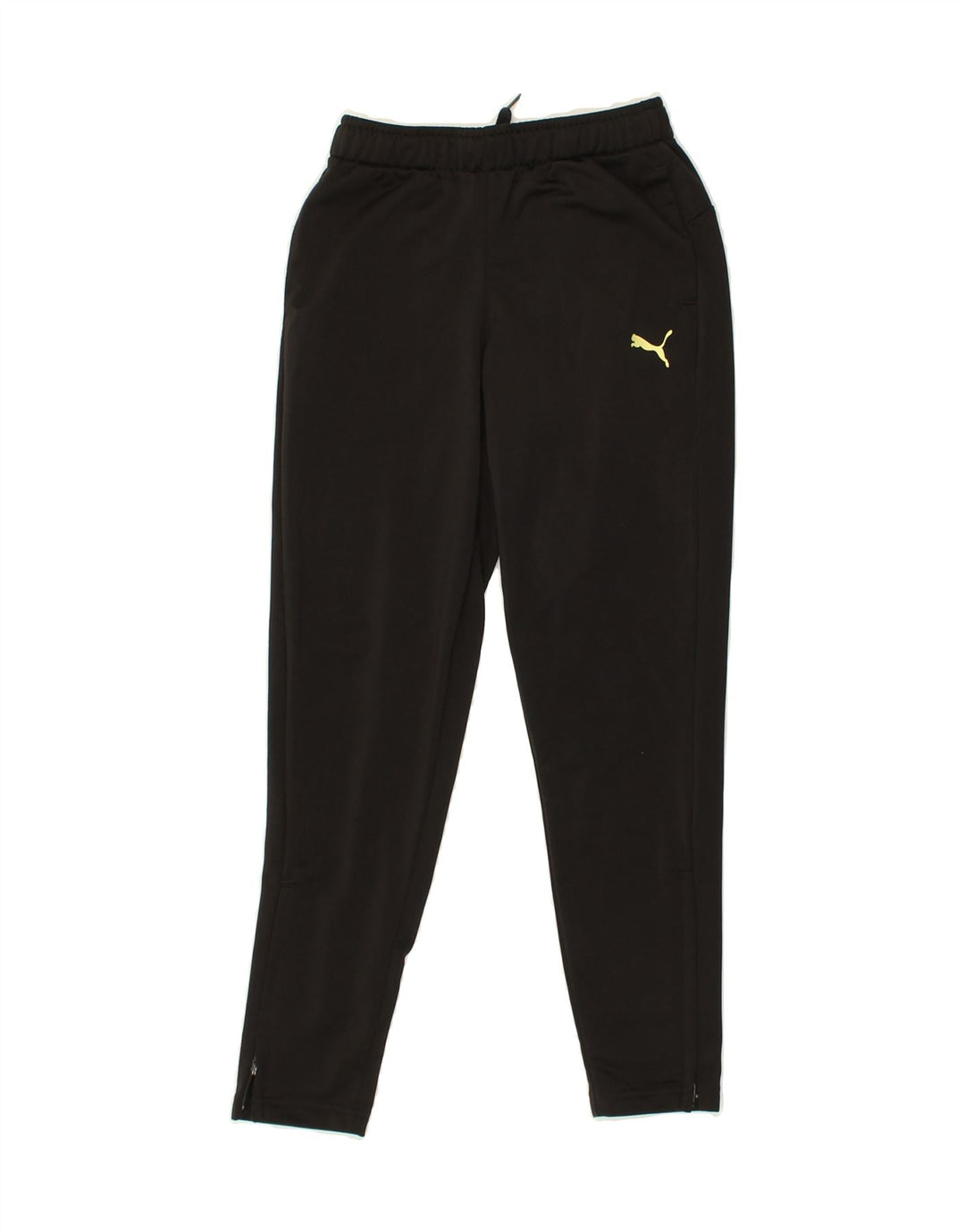 PUMA Boys Tracksuit Trousers 9-10 Years Black Polyester | Vintage Puma | Thrift | Second-Hand Puma | Used Clothing | Messina Hembry 