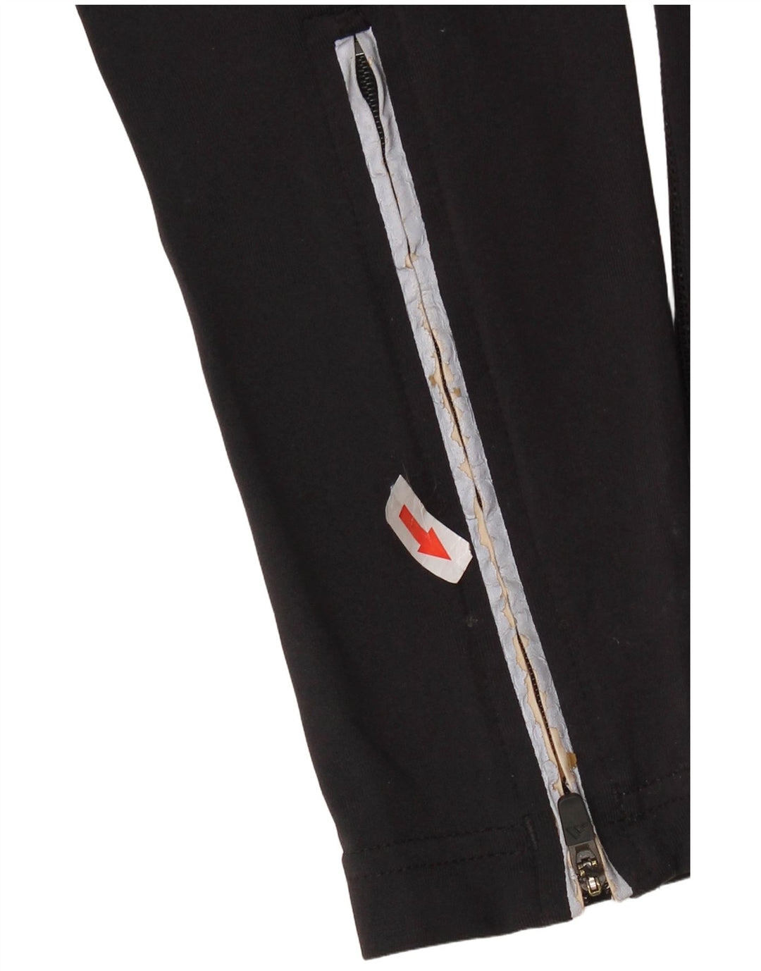 ADIDAS Damen Climalite Trainingshose UK 10 Small Schwarz Polyamid