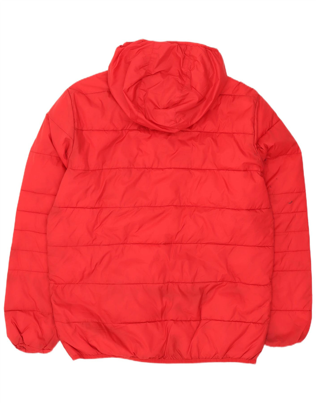 JACK & JONES Wattierte Herrenjacke mit Kapuze, UK 40, Größe L, Rot
