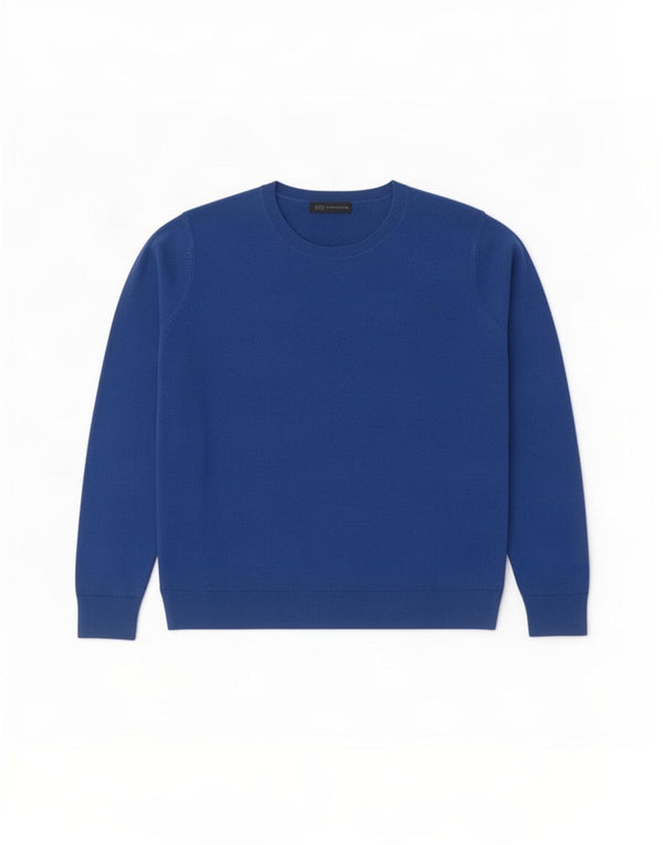 Marks & Spencer Womens Boat Neck Jumper Sweater UK 18 XL Blue Acrylic