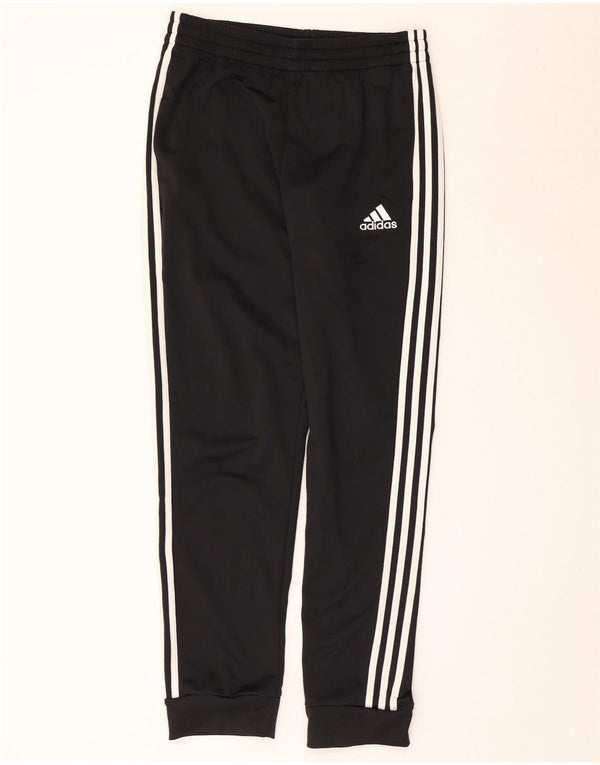 Adidas Mens Tracksuit Trousers Joggers UK 42/44 Large  Black Polyester