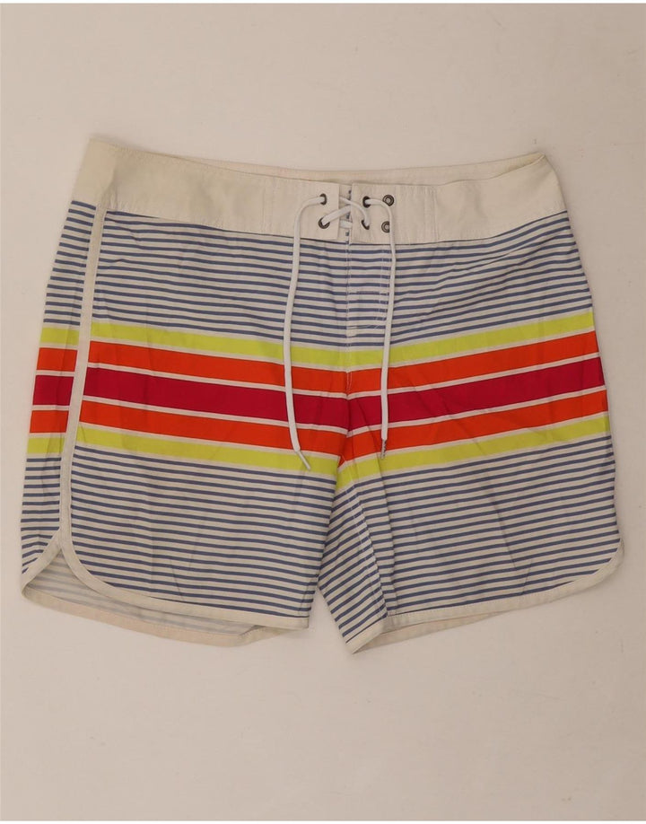 Roxy Herren-Badeshorts, klein, mehrfarbig, gestreift