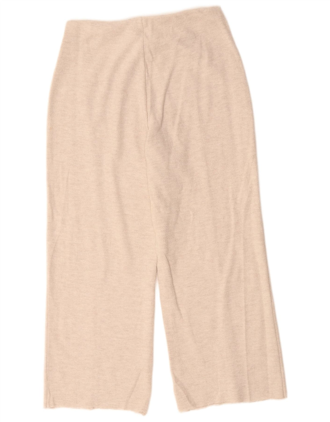 Zara Damen-Trainingshose mit weitem Bein, UK 12, Mittelbeige