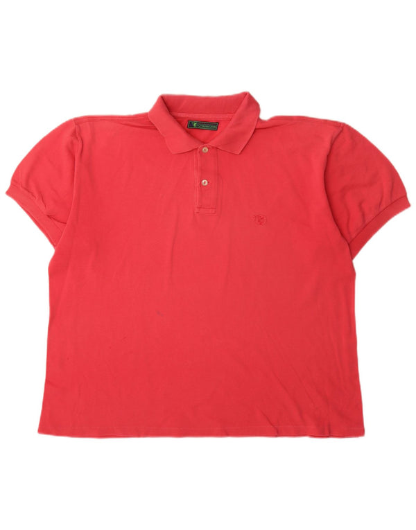 Gymnasium Herren-Poloshirt, groß, rosa, Sport