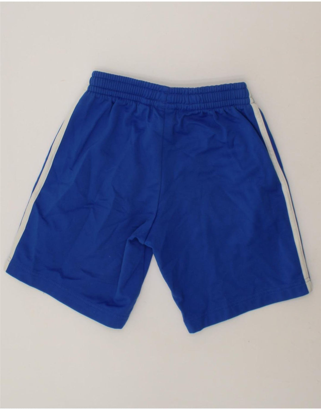 ADIDAS Boys Sport Shorts 9-10 Years  Blue Cotton Vintage Adidas and Second-Hand Adidas from Messina Hembry 