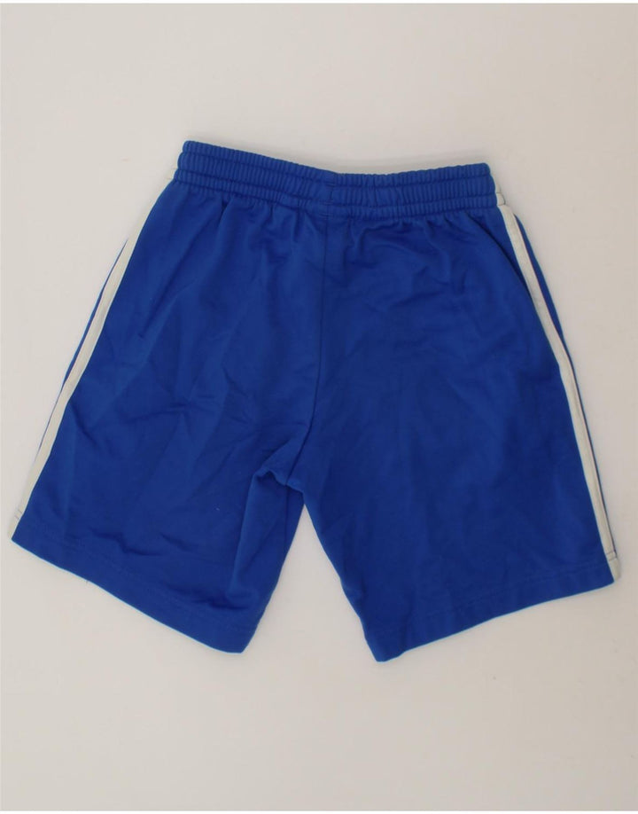 ADIDAS Boys Sport Shorts 9-10 Years  Blue Cotton Vintage Adidas and Second-Hand Adidas from Messina Hembry 