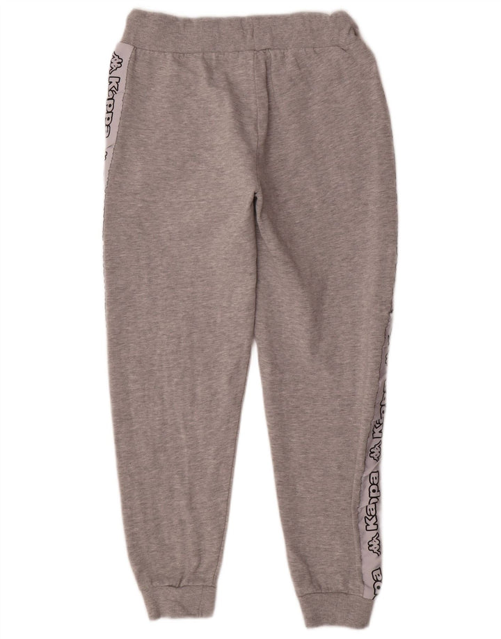 Kappa Damen Graphic Trainingshose Jogger UK 14 Mittelgrau