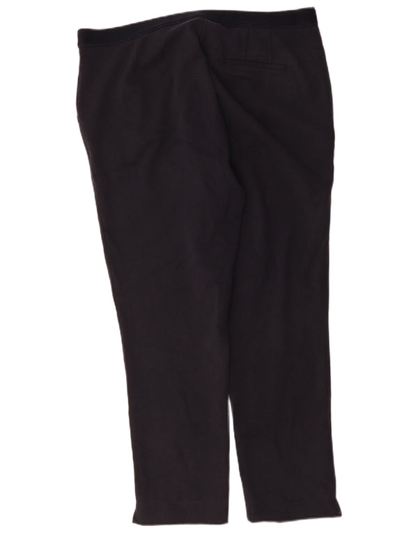 Marks & Spencer Damen-Anzughose mit gerader Passform, UK 18, XL, W38, L28, Marineblau