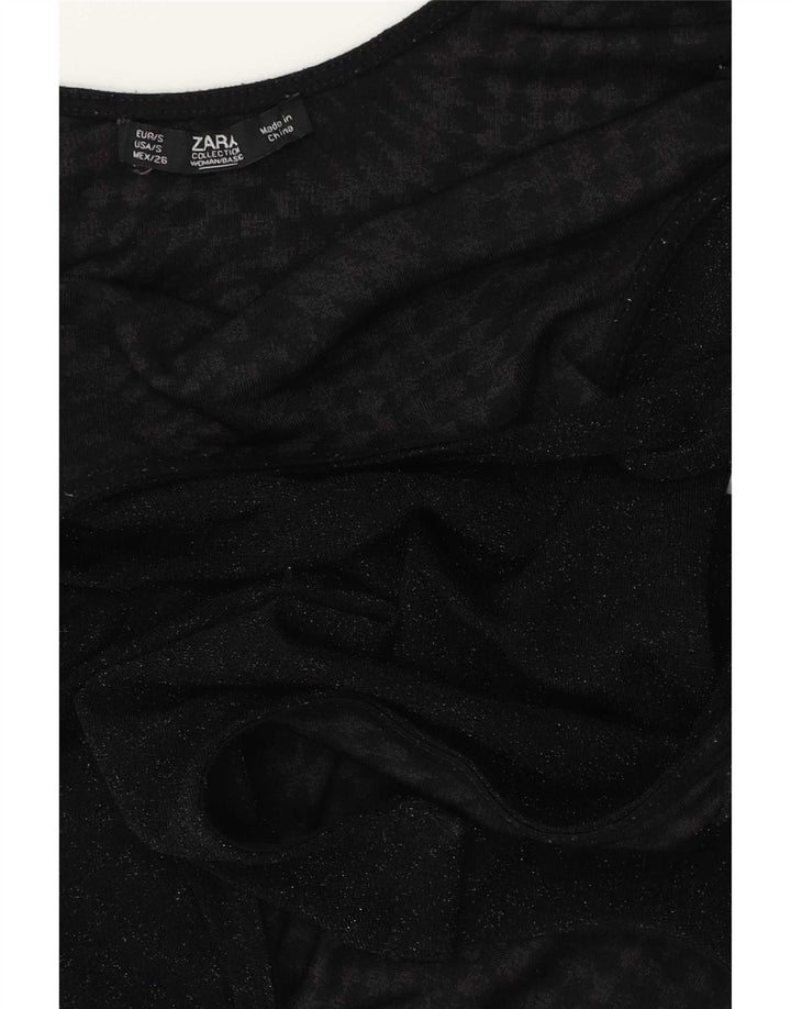 Zara Damen-Body UK 10 Small Schwarz
