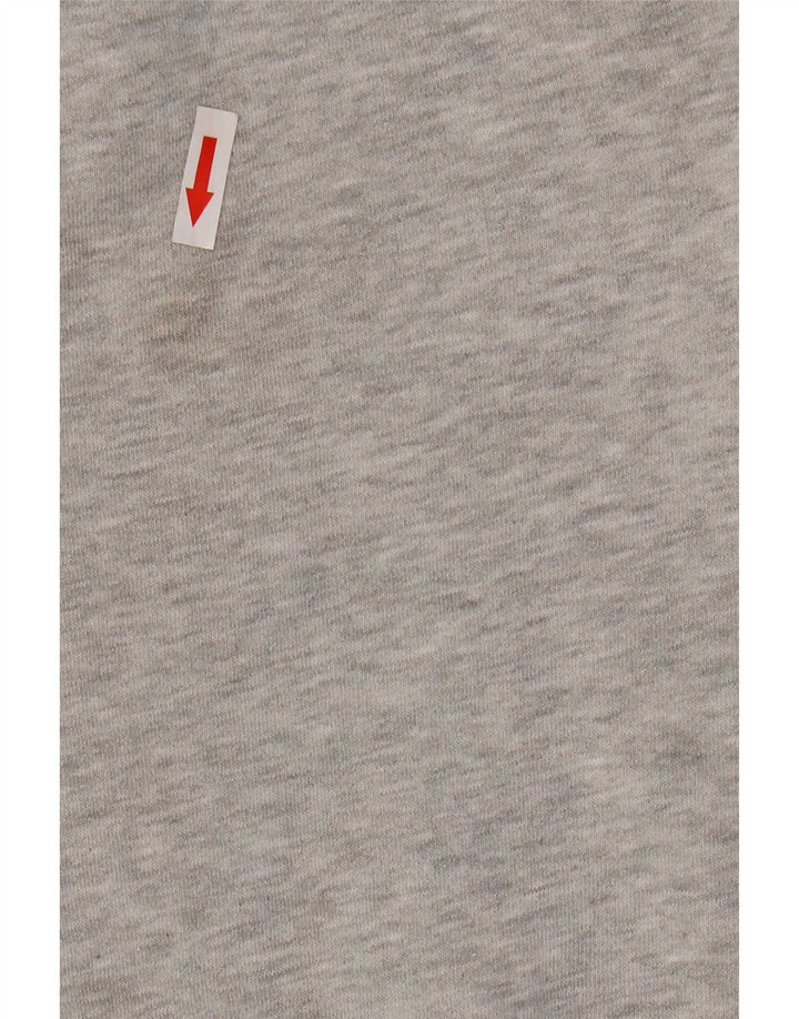 Zara Herren-Trainingshose, Jogginghose, groß, grau, Polyester