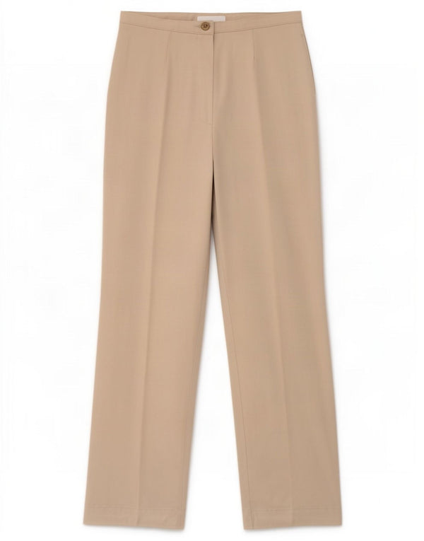 Marks & Spencer Damen Gerade Freizeithose UK 14 Medium W28 L30 Beige