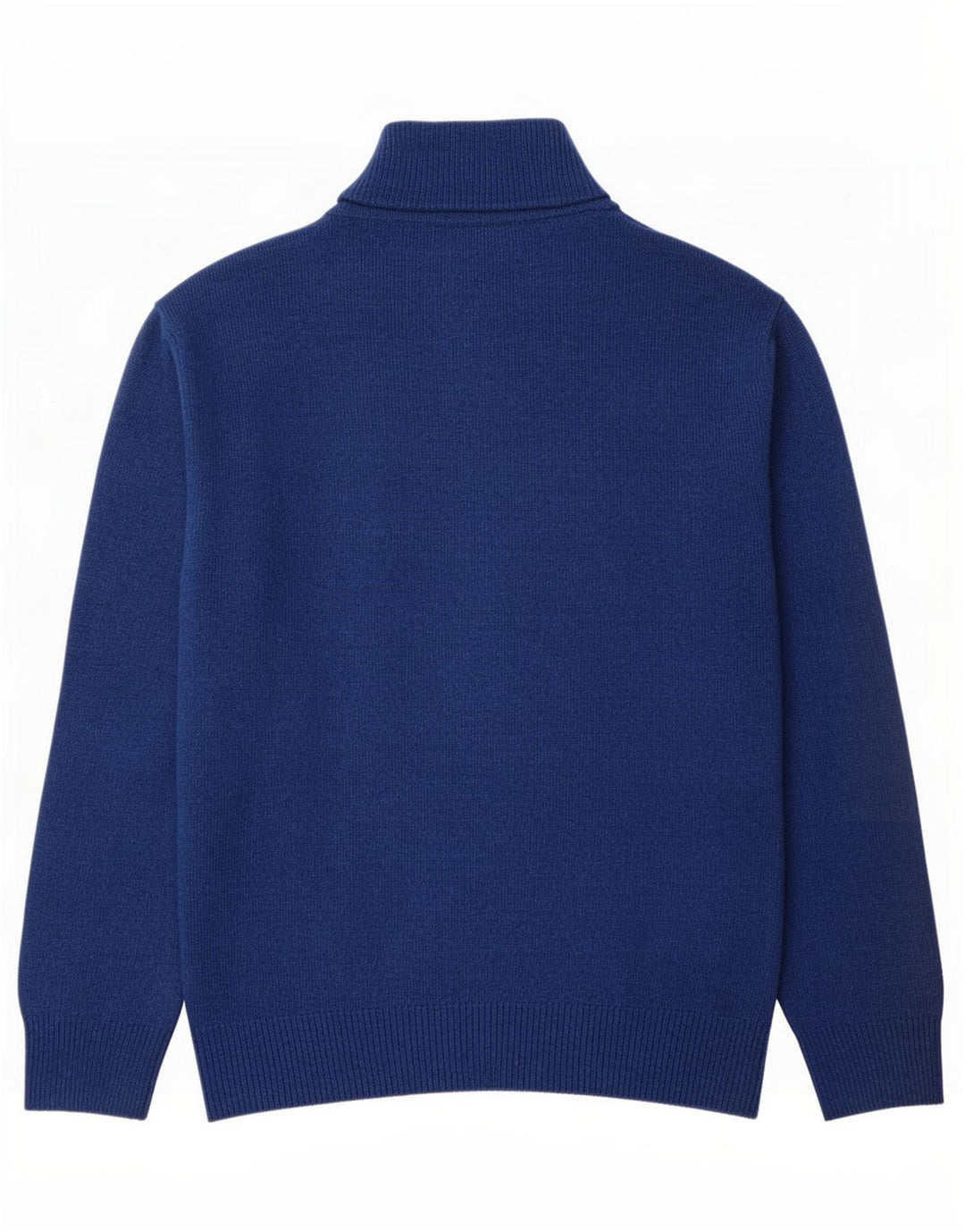 Kappa Herren-Pullover mit Reißverschluss am Hals, große marineblaue Wolle