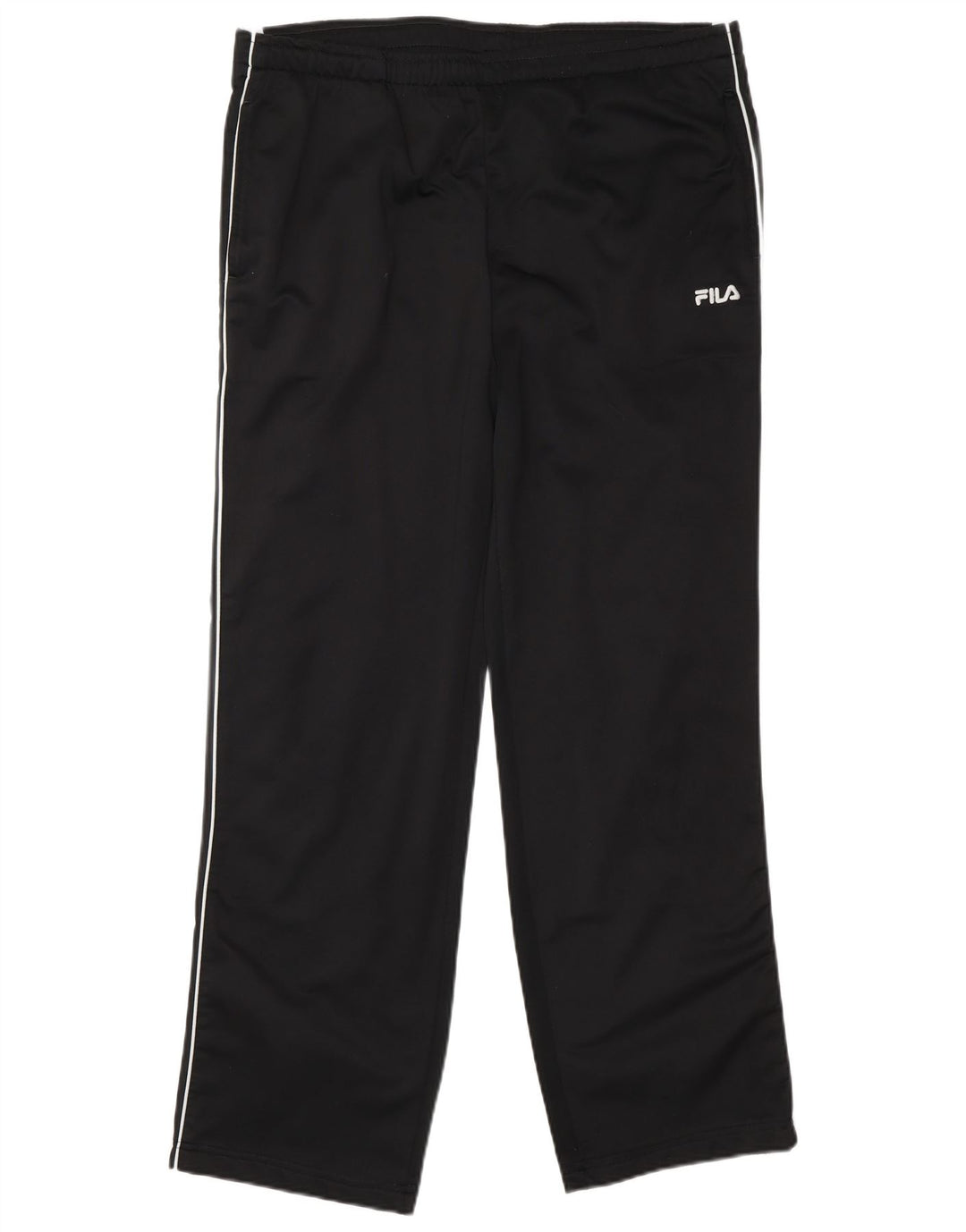 Fila Herren-Trainingshose, groß, schwarzes Colourblock-Polyester