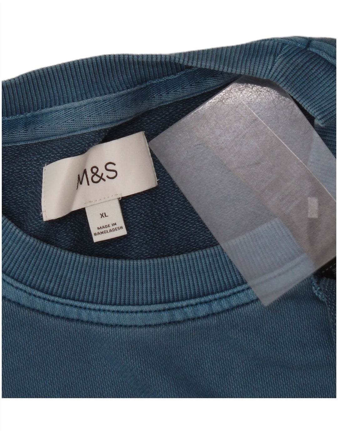 Marks & Spencer Herren Sweatshirt Pullover XL Blau Baumwolle