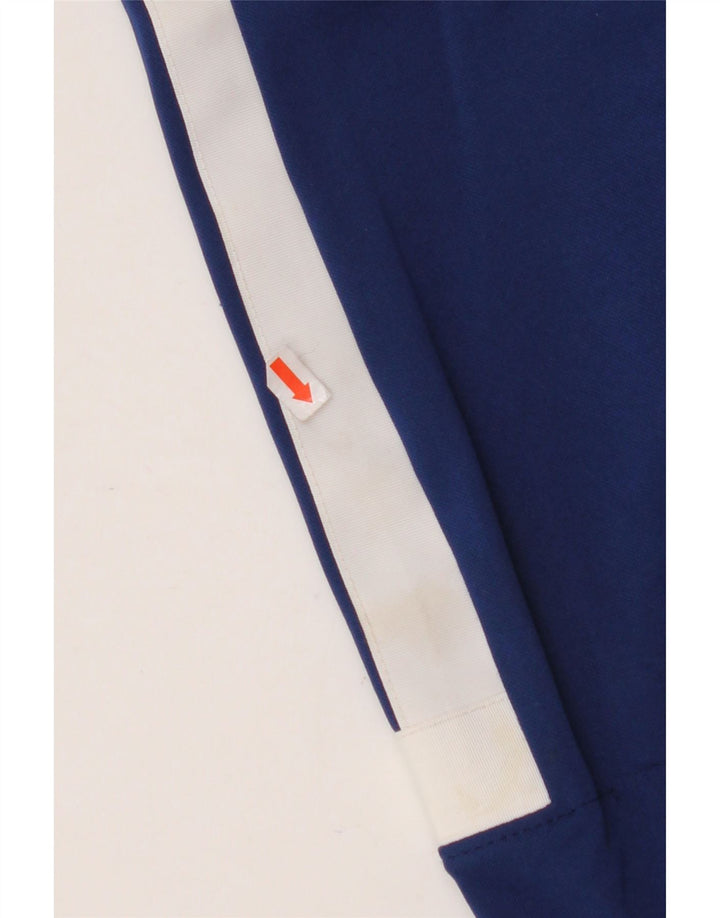 NIKE Jungen-Kapuzenpullover mit Reißverschluss, 12–13 Jahre, groß, Marineblau, Farbblock