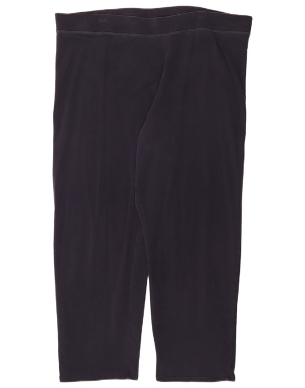 Marks & Spencer Damen Leggings UK 24 4XL Marineblau Baumwolle