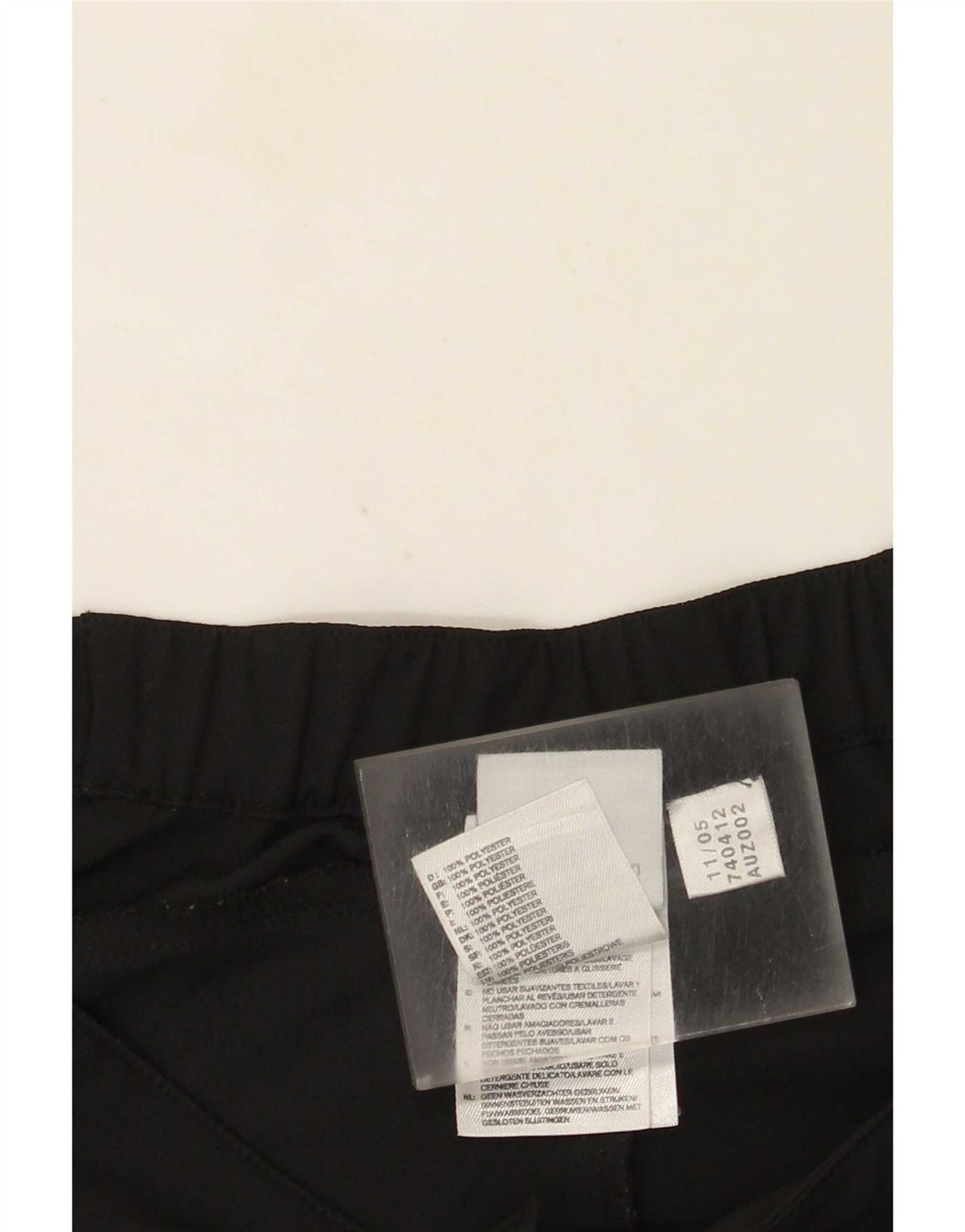 Adidas Damen Climalite Regular Sport Shorts UK 10 Small Schwarz Polyester