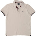Champion Herren-Kurzarm-Poloshirt, Größe S, weiße Baumwolle