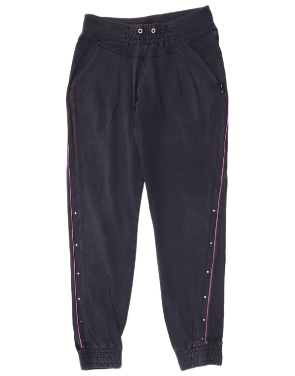Champion Damen-Trainingshose, Jogginghose, UK 14, Größe L, Marineblau, Baumwolle