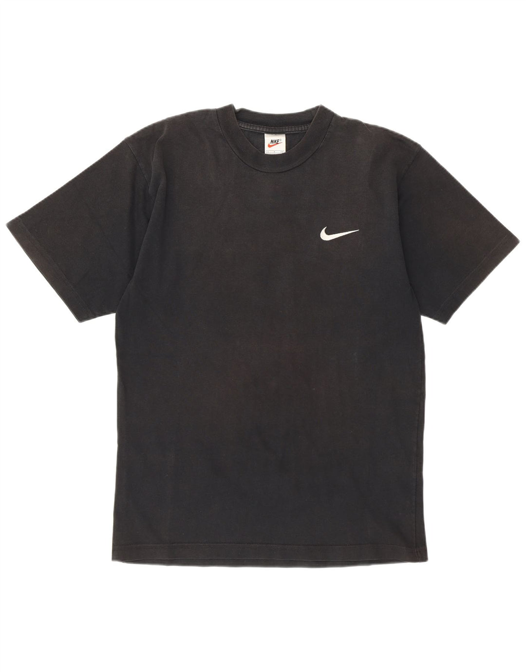 Nike Herren T-Shirt Top Small Schwarz Baumwolle
