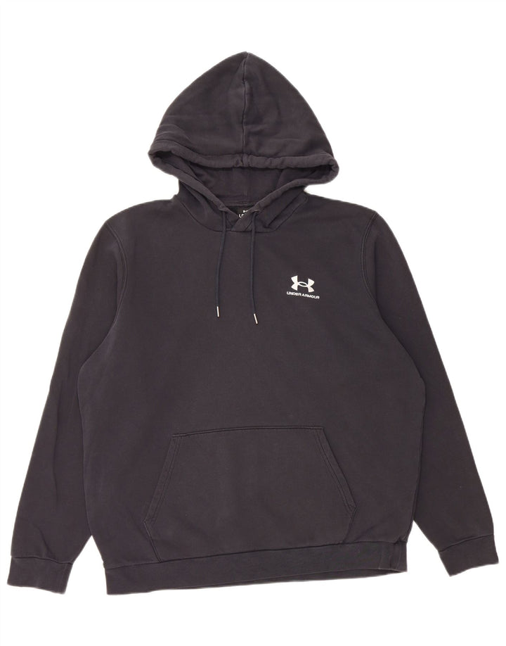 Under Armour Herren Kapuzenpullover, groß, schwarze Baumwolle