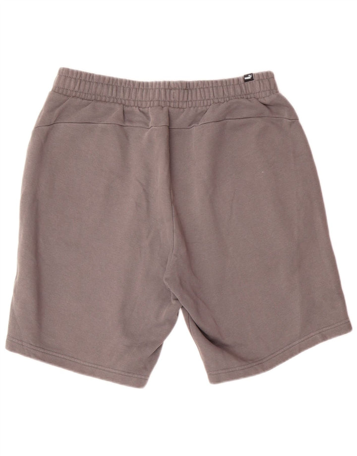 Puma Herren Graphic Sport Shorts Große graue Baumwolle