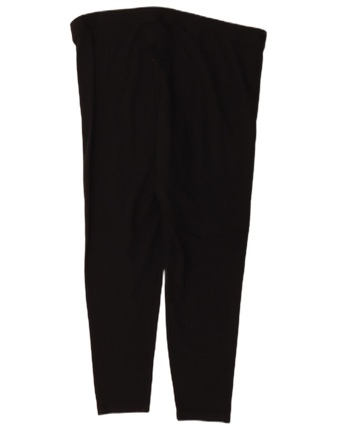 Marks & Spencer Damen kurze Leggings UK 18 XL schwarze Baumwolle