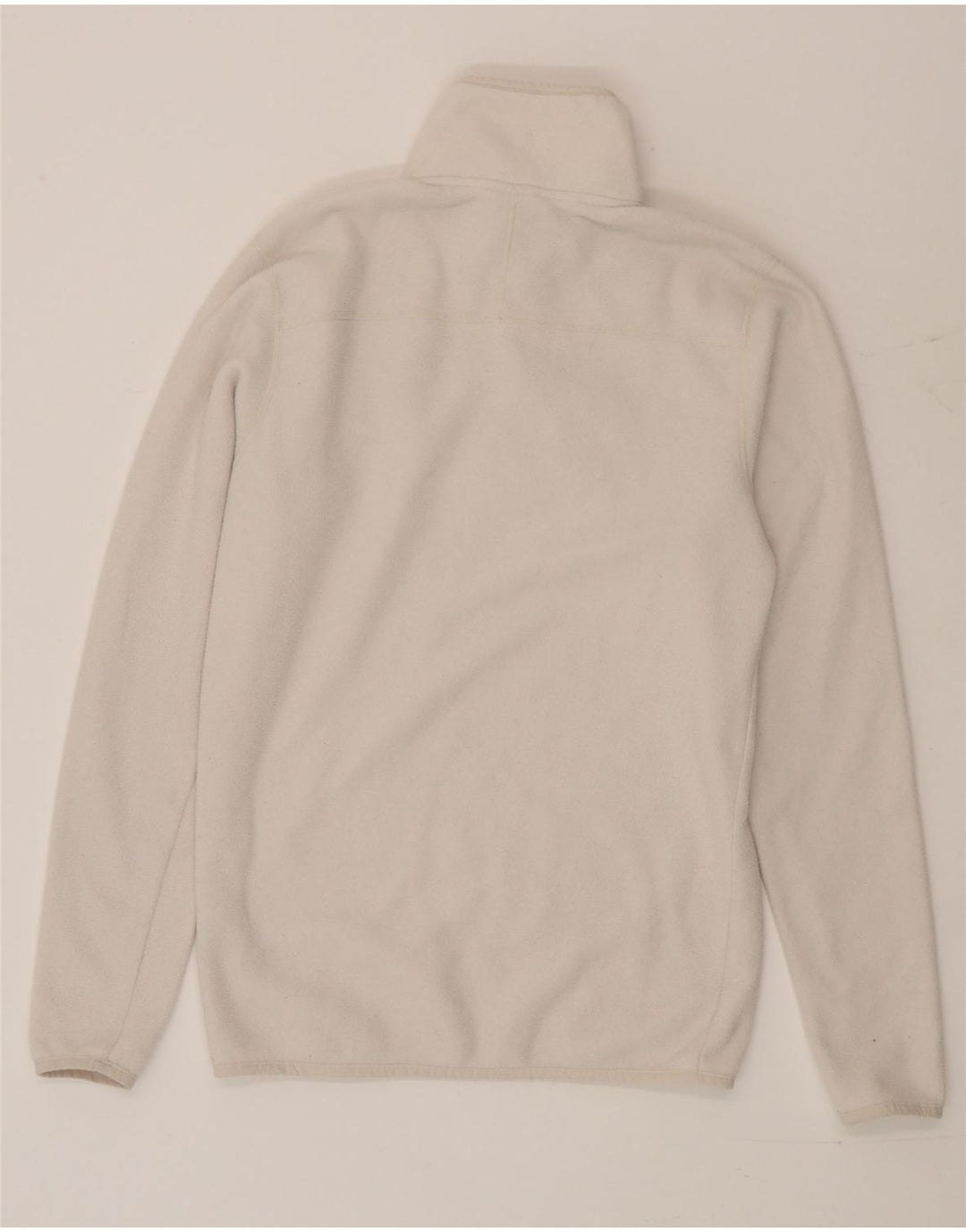 The North Face Herren-Fleecepullover mit Reißverschluss am Hals, Größe S, Beige, Polyester
