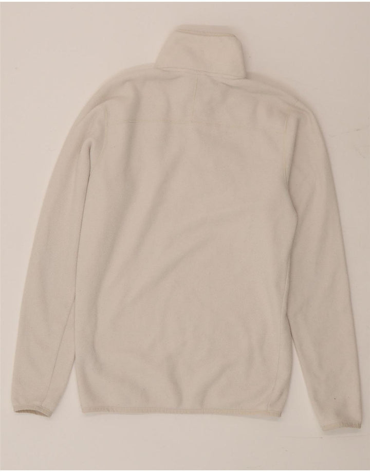 The North Face Herren-Fleecepullover mit Reißverschluss am Hals, Größe S, Beige, Polyester