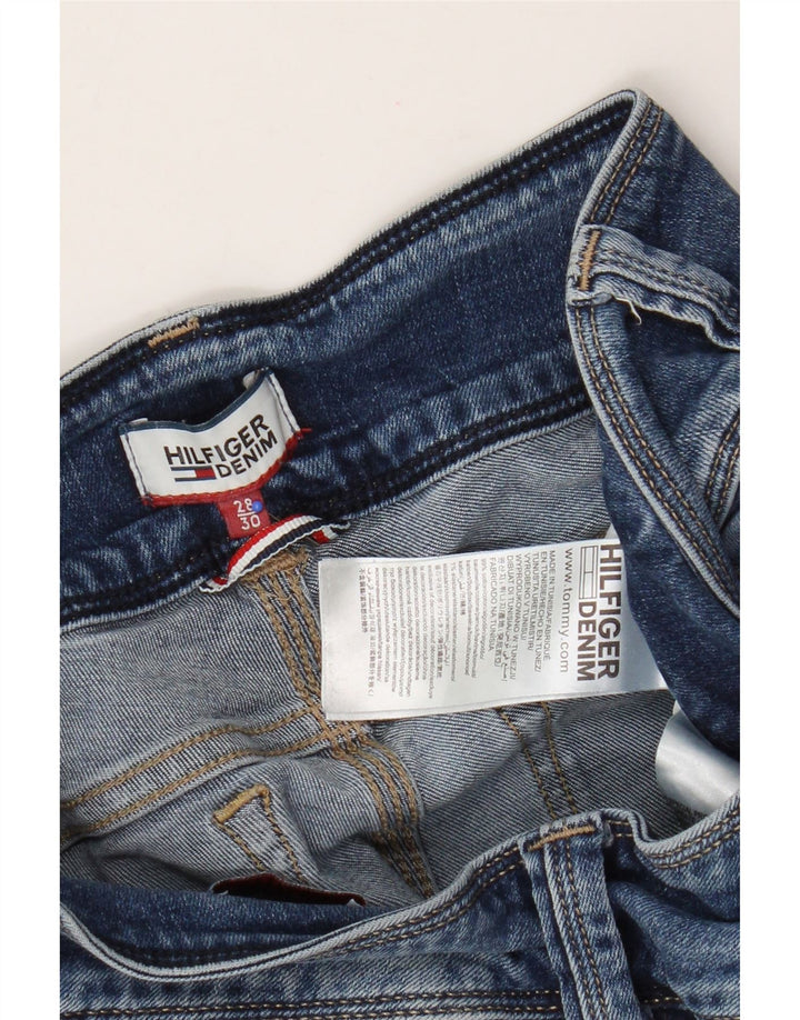 Tommy Hilfiger Damen Slim Jeans W28 L29 Blaue Baumwolle