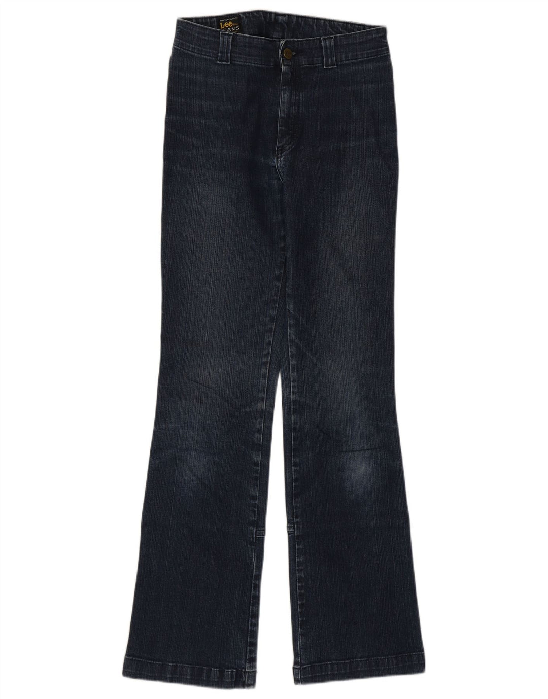 Lee Damen Tilton Bootcut Jeans US 14 Large W28 L30 Marineblaue Baumwolle