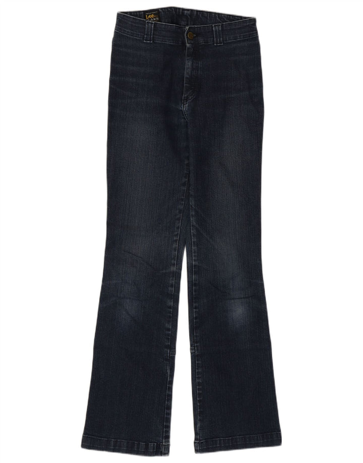 Lee Damen Tilton Bootcut Jeans US 14 Large W28 L30 Marineblaue Baumwolle